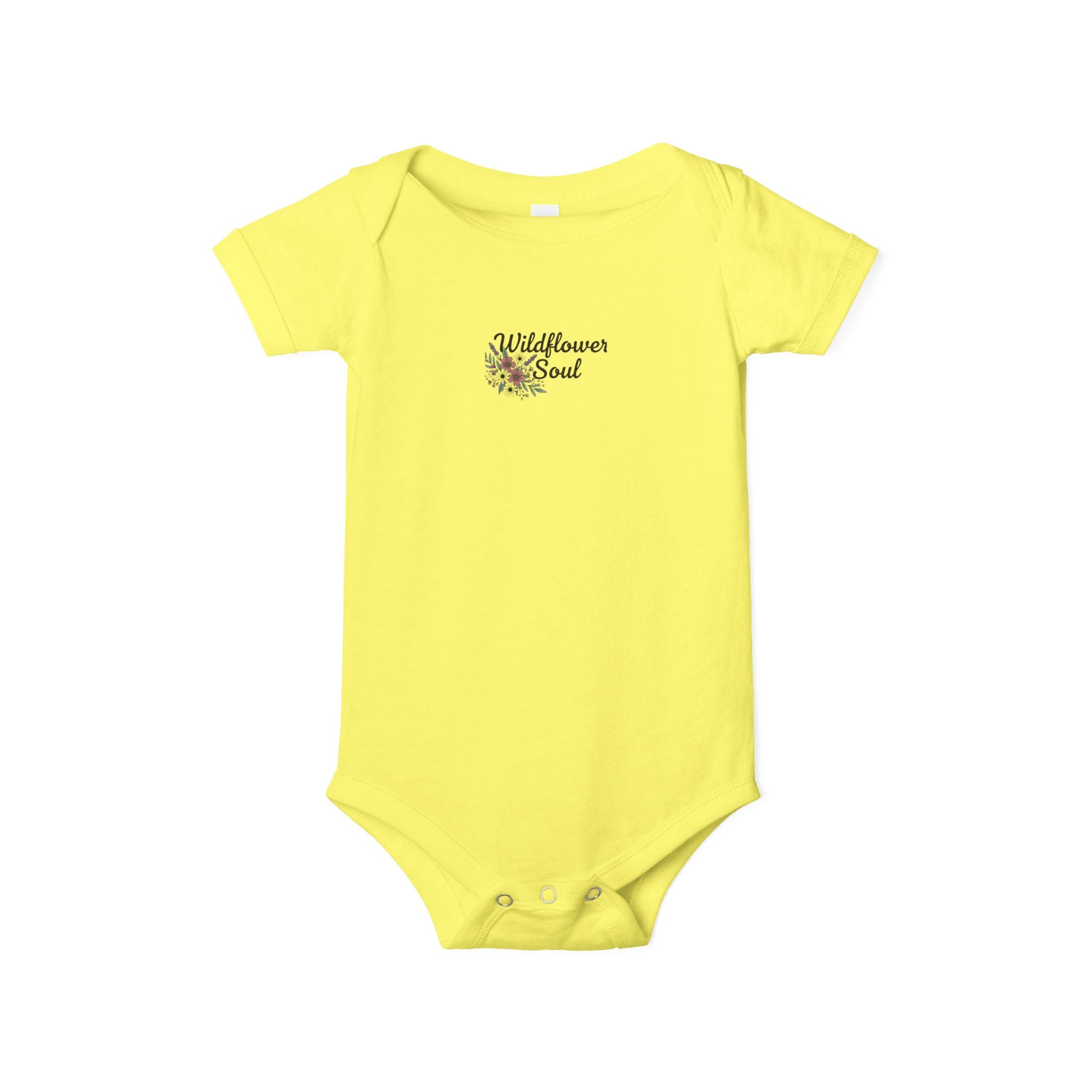 Wildflower Baby Onesie® Little Wildflower Bodysuit Wild Flower Baby Shower Girl Boho Floral Baby Clothes Floral Baby Shower Little Bloom
