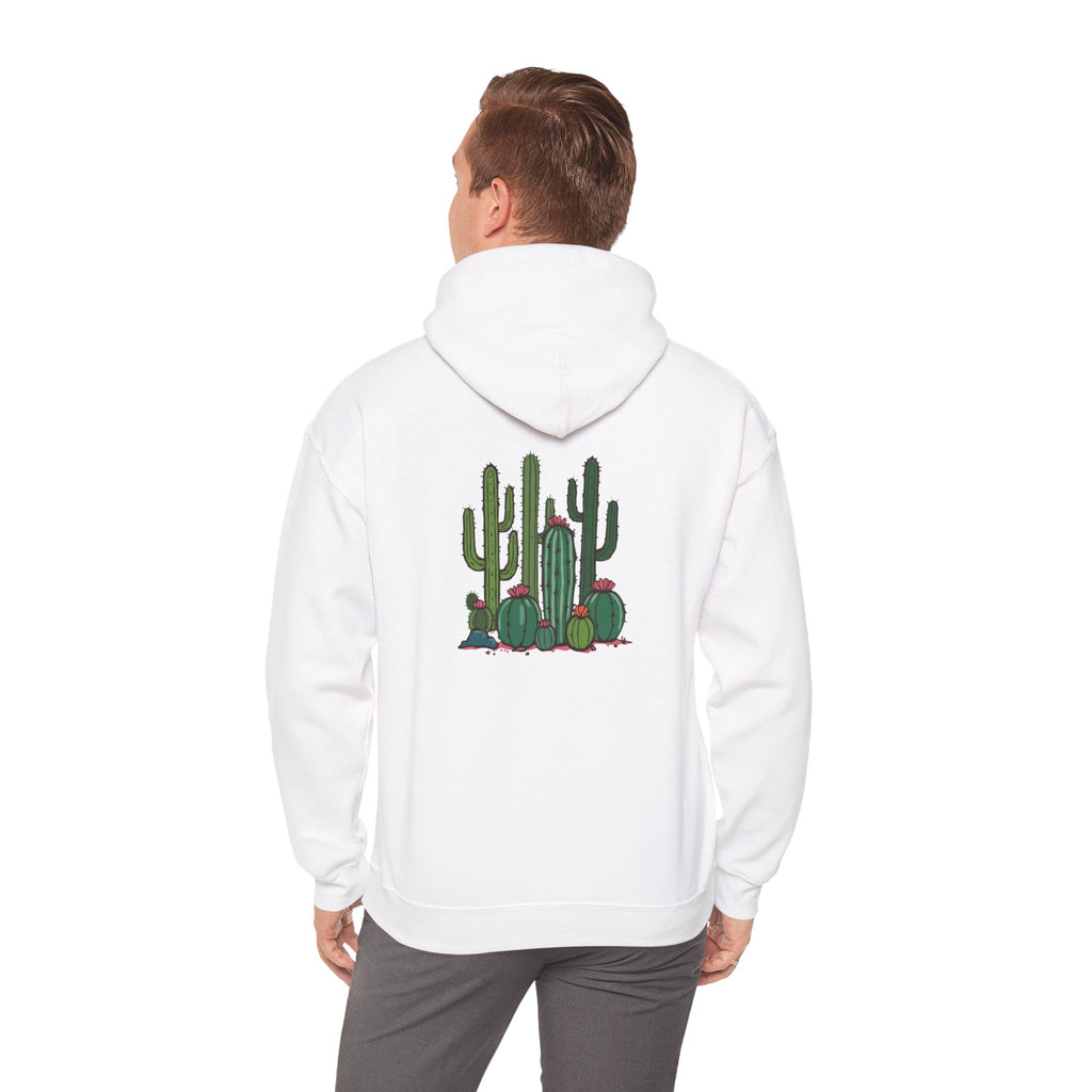 Hoodie — Relax Cactus Graphic Pullover (Desert Plant Crewneck)