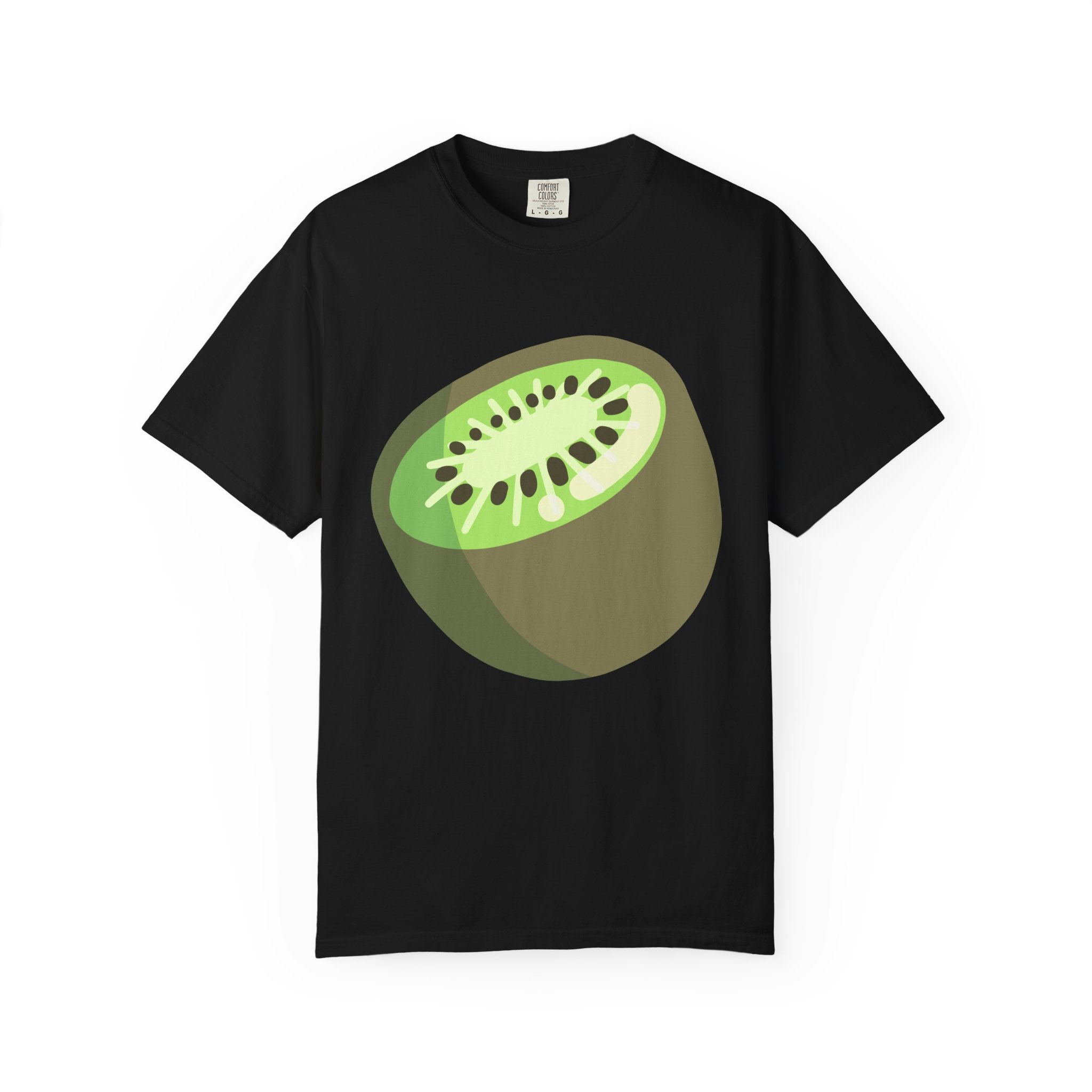 Kiwi Fruit Illustration T-shirt | Tropical Produce Graphic Tee