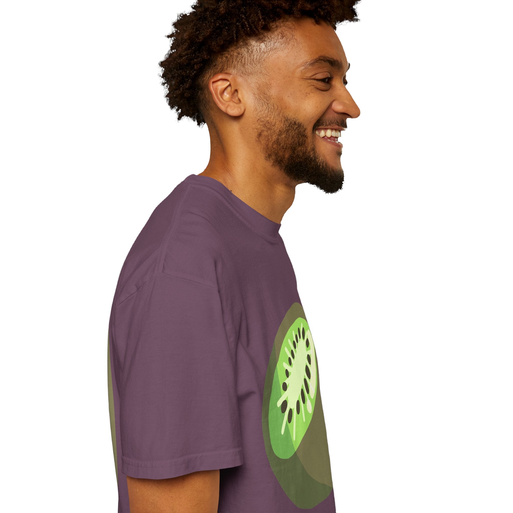 Kiwi Fruit Illustration T-shirt | Tropical Produce Graphic Tee