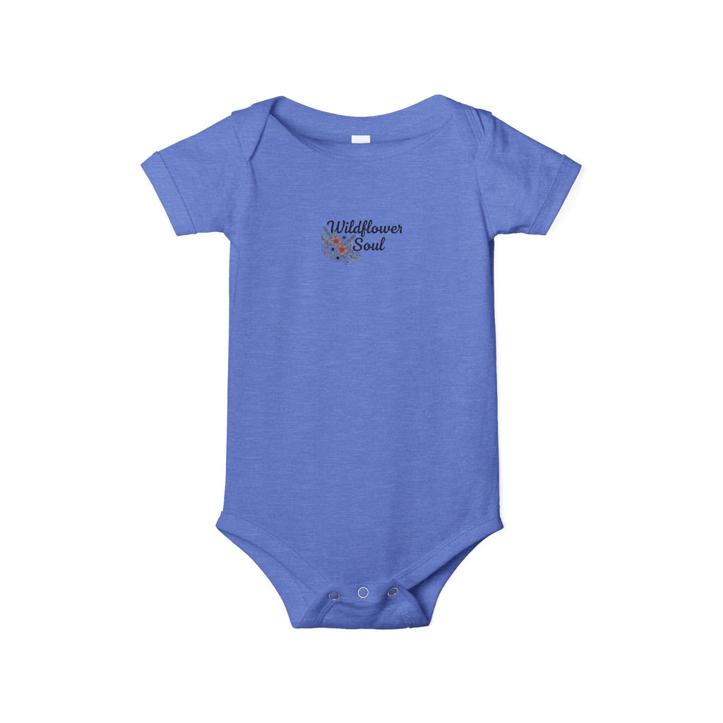 Wildflower Baby Onesie® Little Wildflower Bodysuit Wild Flower Baby Shower Girl Boho Floral Baby Clothes Floral Baby Shower Little Bloom