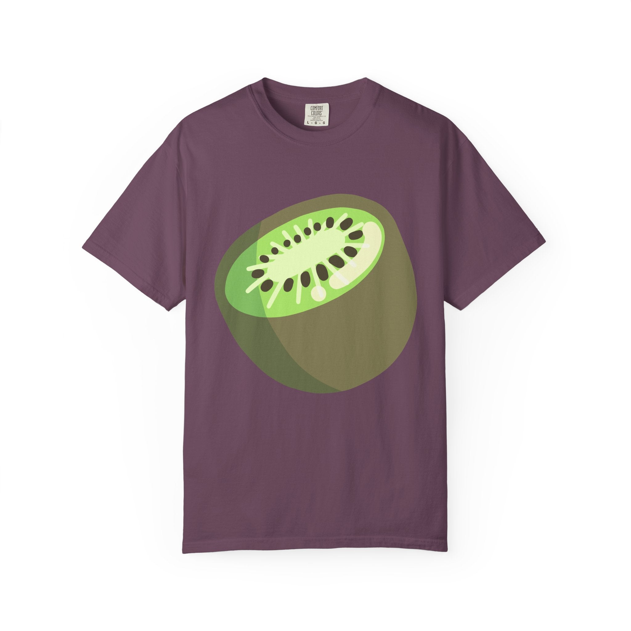 Kiwi Fruit Illustration T-shirt | Tropical Produce Graphic Tee