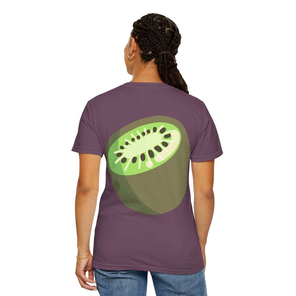 Kiwi Fruit Illustration T-shirt | Tropical Produce Graphic Tee