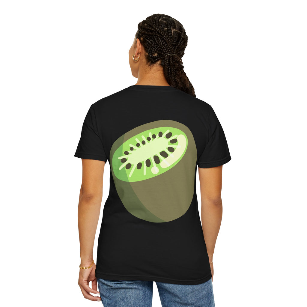 Kiwi Fruit Illustration T-shirt | Tropical Produce Graphic Tee