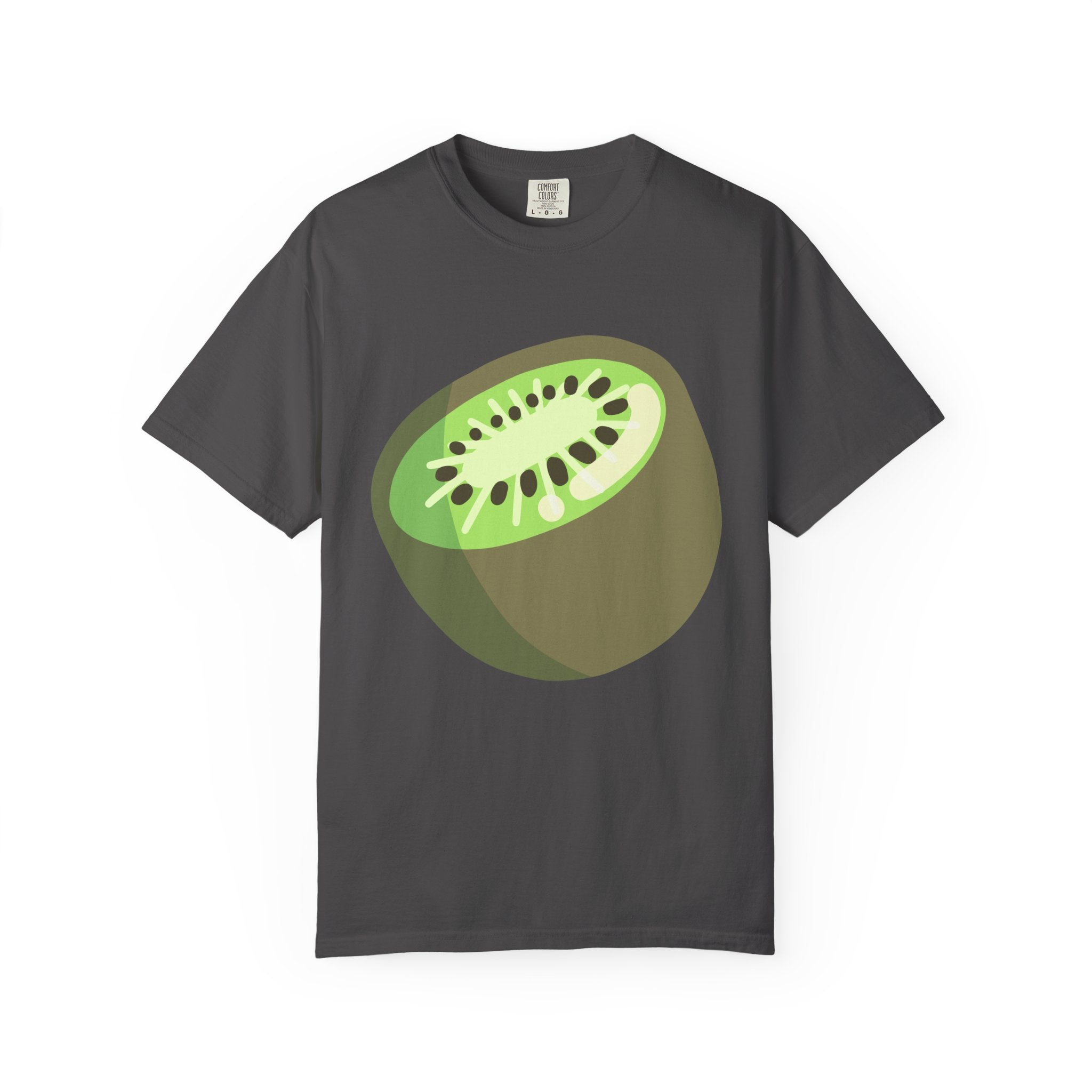 Kiwi Fruit Illustration T-shirt | Tropical Produce Graphic Tee