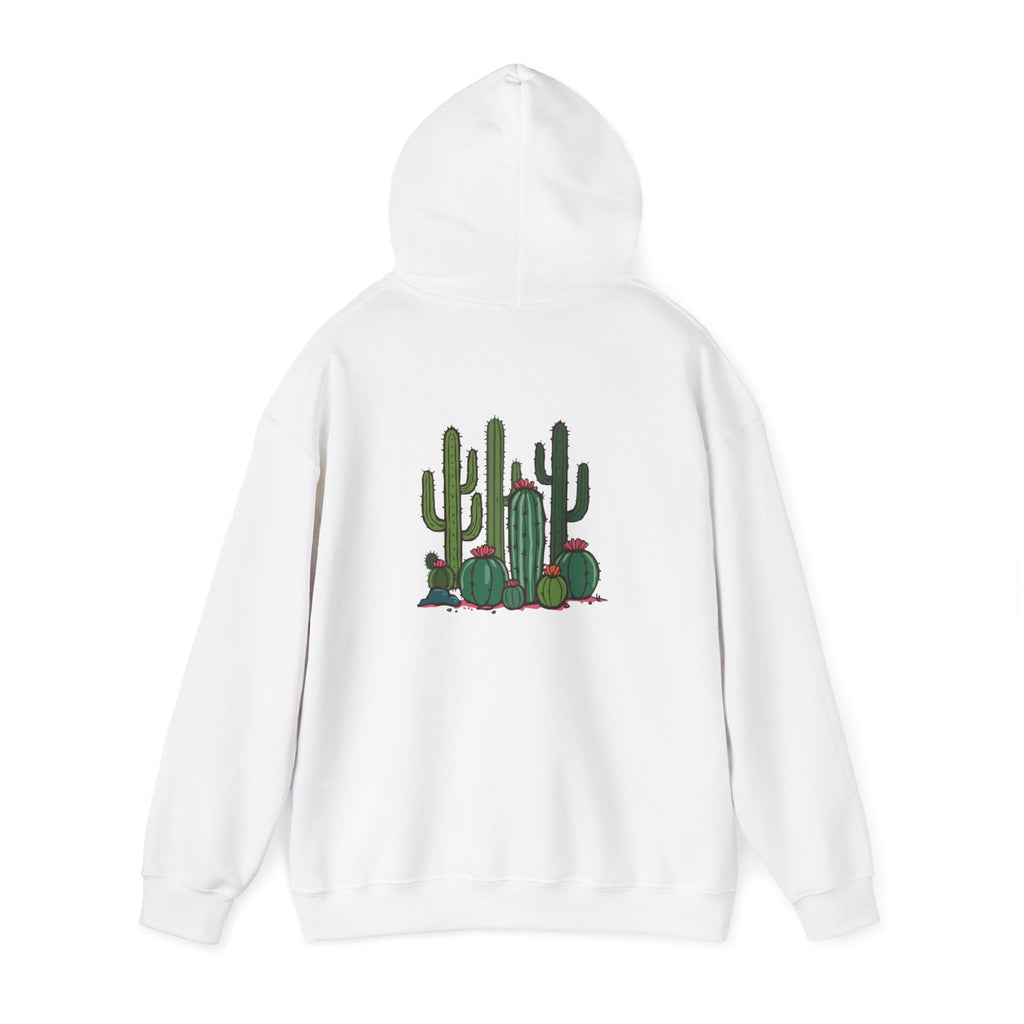 Hoodie — Relax Cactus Graphic Pullover (Desert Plant Crewneck)