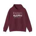 Kindness Floral Hoodie — Daisies Graphic Back Pocket Sweatshirt