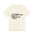 Wildflower Soul T-Shirt — Floral Graphic Tee for Free-Spirited Women