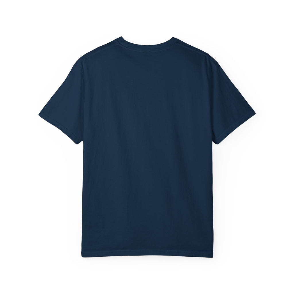 Ditsy Daisy Line T-Shirt — Minimal Floral Graphic Tee