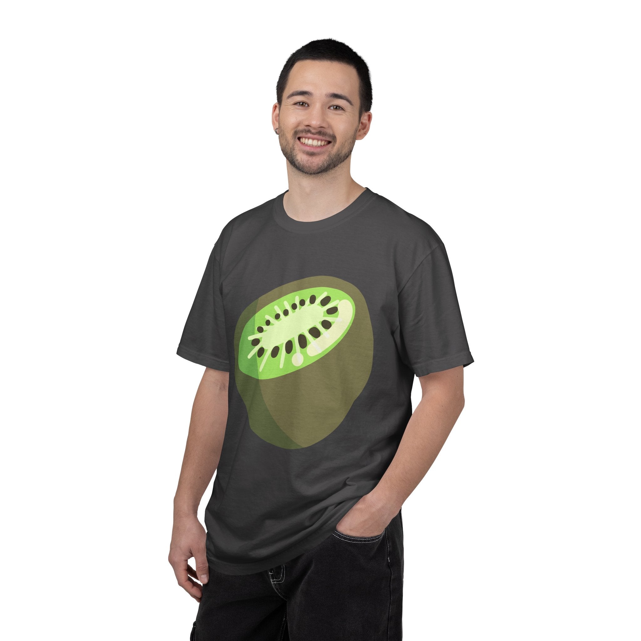 Kiwi Fruit Illustration T-shirt | Tropical Produce Graphic Tee