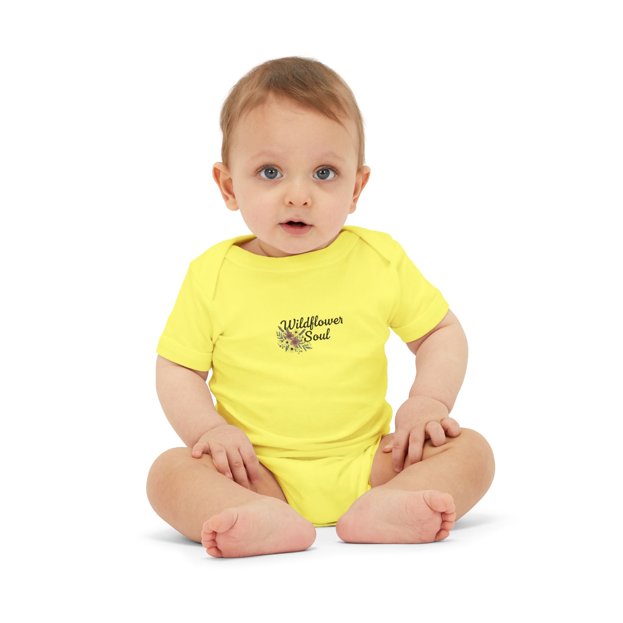 Wildflower Baby Onesie® Little Wildflower Bodysuit Wild Flower Baby Shower Girl Boho Floral Baby Clothes Floral Baby Shower Little Bloom